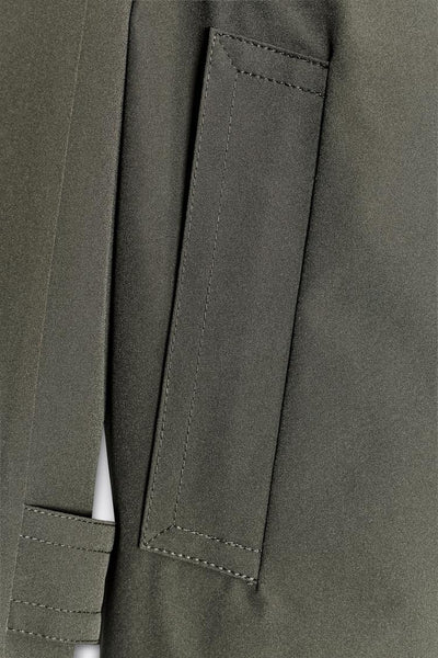 WATER REPELLENT WINDPROOF DOUBLE-BREASTED TRENCH COAT