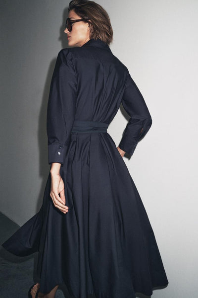 POPLIN SHIRT DRESS