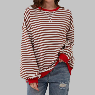 Velora™ | Striped Knit for Everyday Elegance