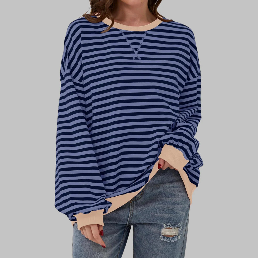 Velora™ | Striped Knit for Everyday Elegance