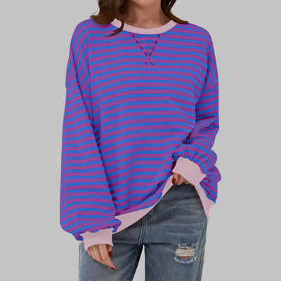Velora™ | Striped Knit for Everyday Elegance