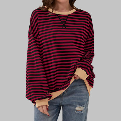 Velora™ | Striped Knit for Everyday Elegance