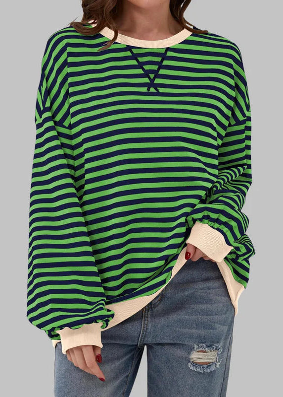 Velora™ | Striped Knit for Everyday Elegance