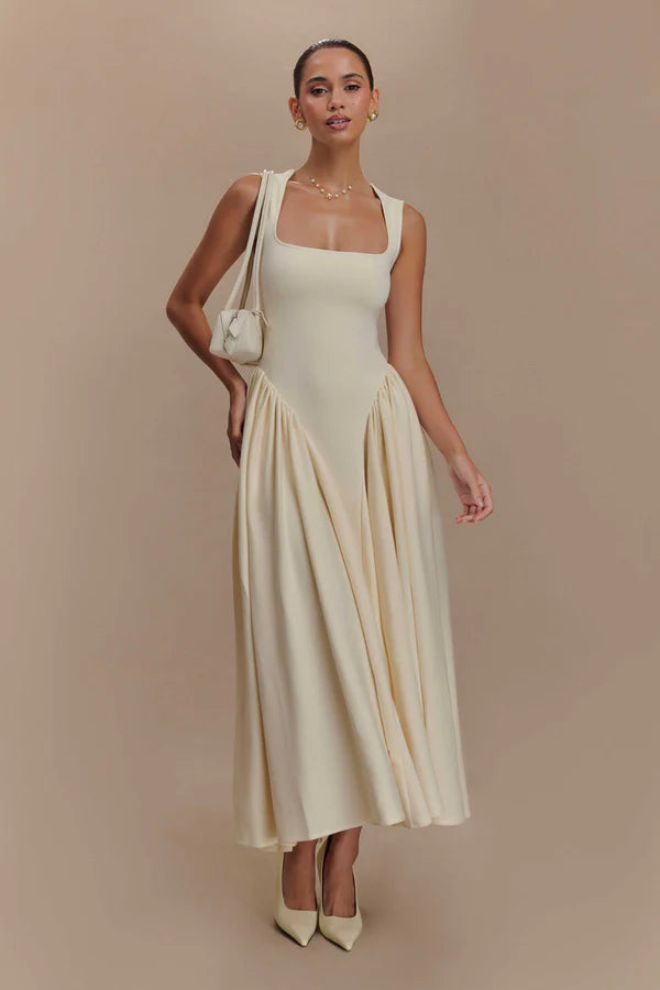 Sharon Scuba Jersey Midi Dress