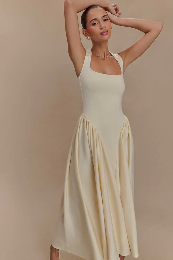 Sharon Scuba Jersey Midi Dress