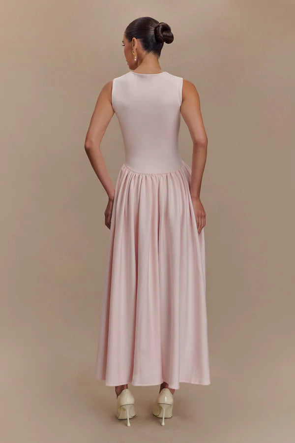 Sharon Scuba Jersey Midi Dress