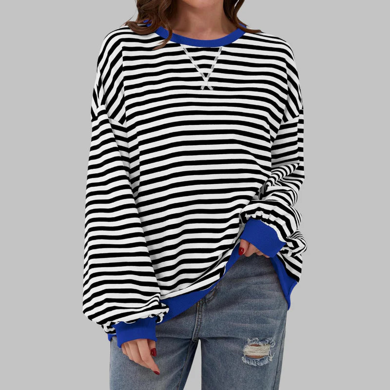 Velora™ | Striped Knit for Everyday Elegance