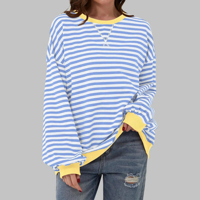 Velora™ | Striped Knit for Everyday Elegance
