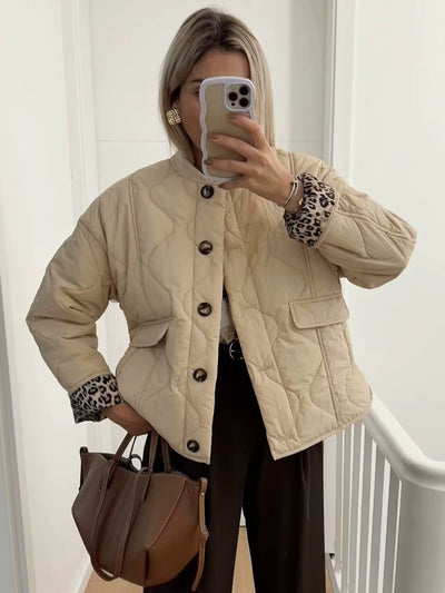 Lisa Autumn Leopard Jacket