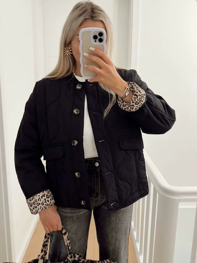 Lisa Autumn Leopard Jacket