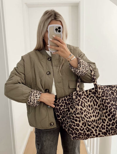 Lisa Autumn Leopard Jacket
