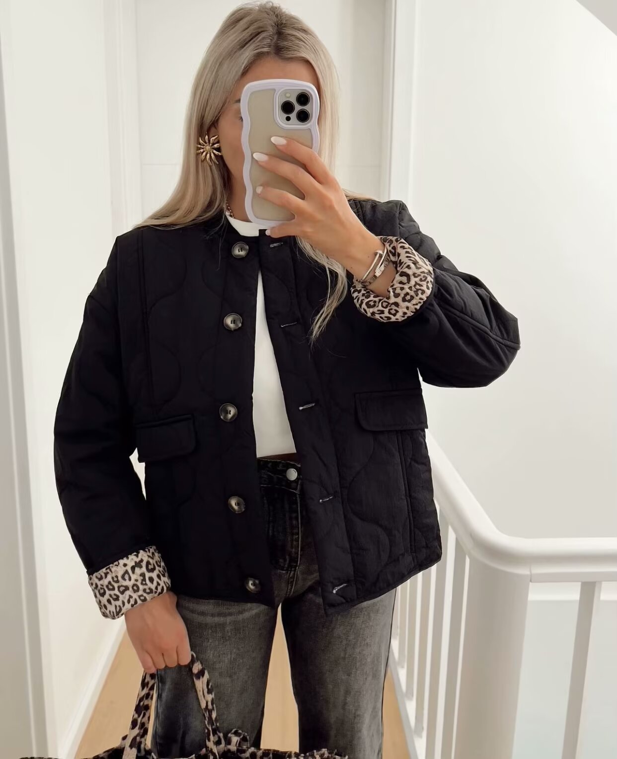 Lisa Autumn Leopard Jacket