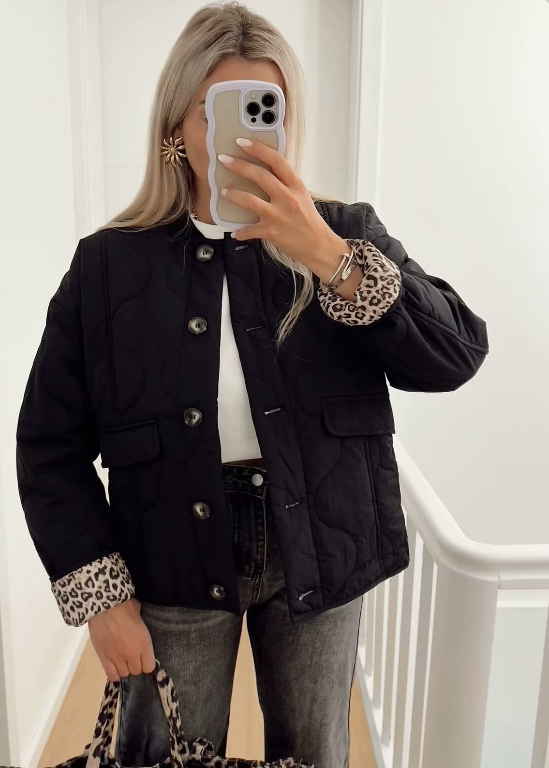 Lisa Autumn Leopard Jacket