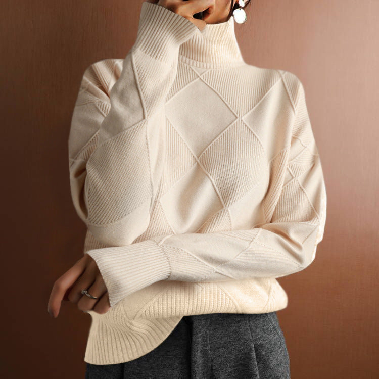 Marlen Soft Knit Roll-Neck Sweater